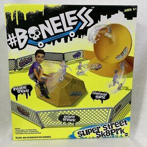 Boneless Super Street Sk8Prk Playset NEW, Stickers Included, See Description